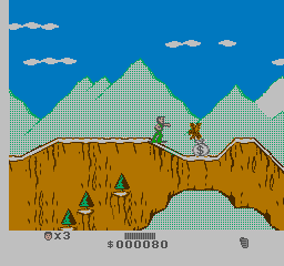 Cliffhanger (USA) In game screenshot